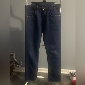 Patagonia Men's Performance Dark Blue Denim Straight leg Jeans